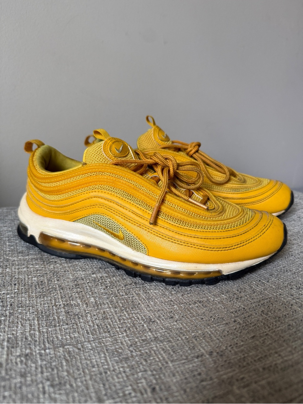 Nike Women's Air Max 97 'Mustard' yellow 9.5